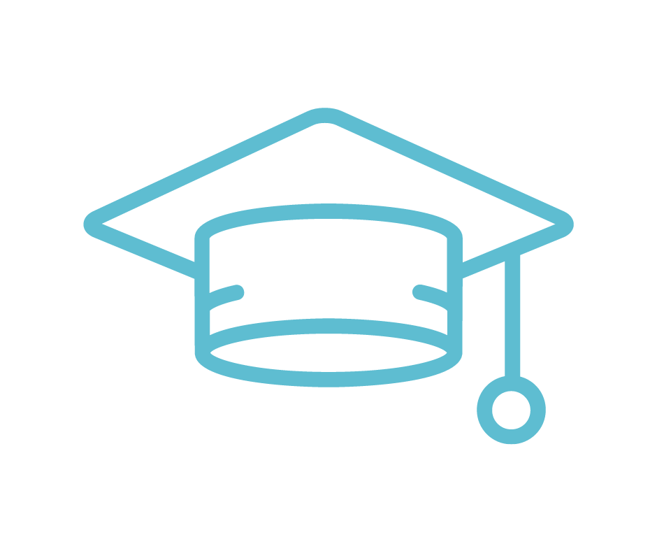Graduation cap icon