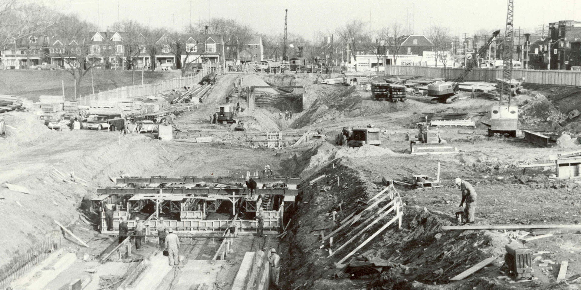 Bloor Danforth Subway Line 1963