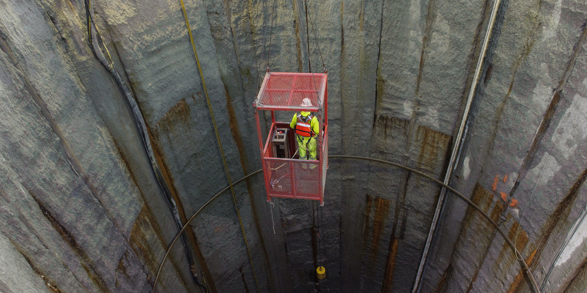 Port Mann Main Water Supply Tunnel Worker 
